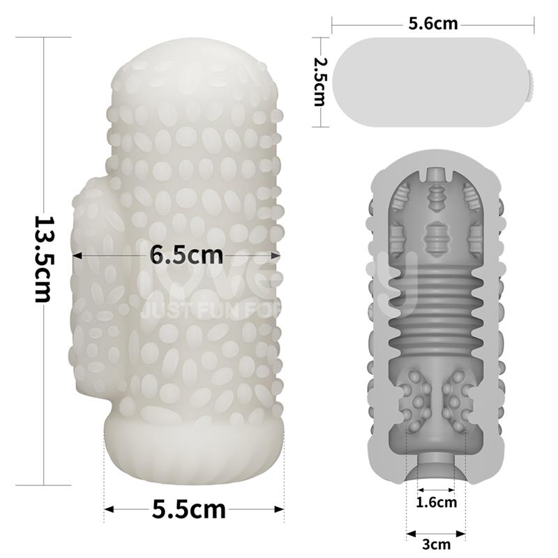 Knights Ring Funda para el Pene y Estimulador Drip