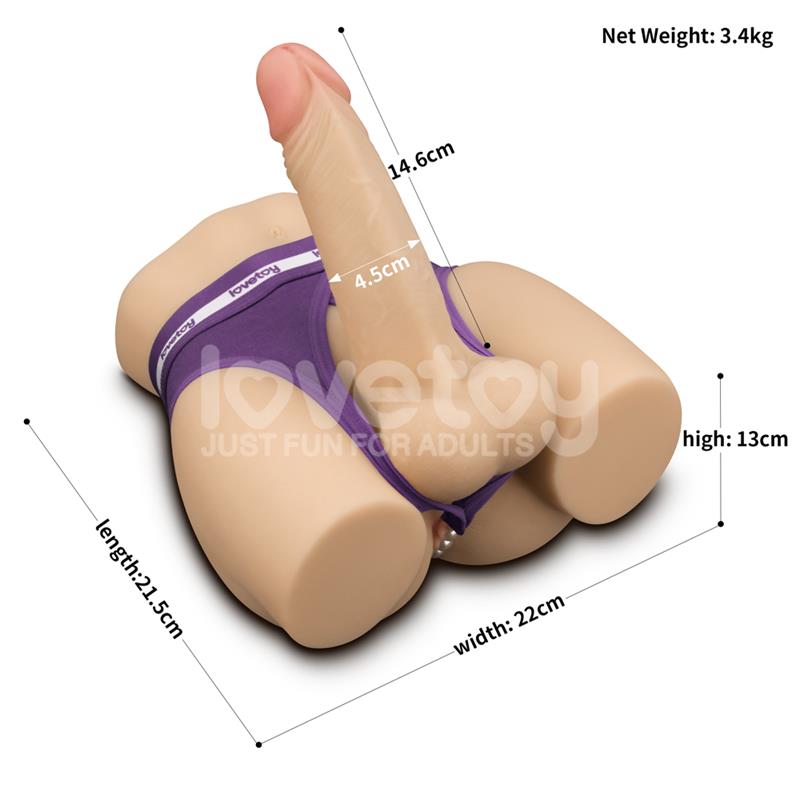 Streetgirls 15 Masturbador con Dildo Articulable