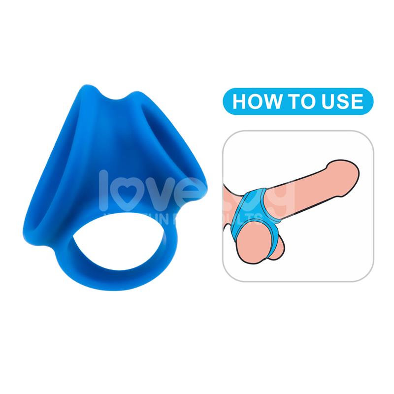 Pinnacle Pro Trio Grip Enhancer Anillo para el Pene