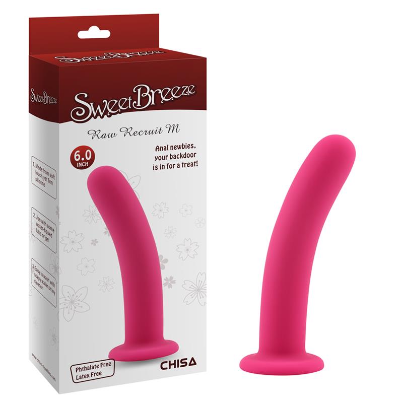 Dildo Raw Recruit Talla M Rosa