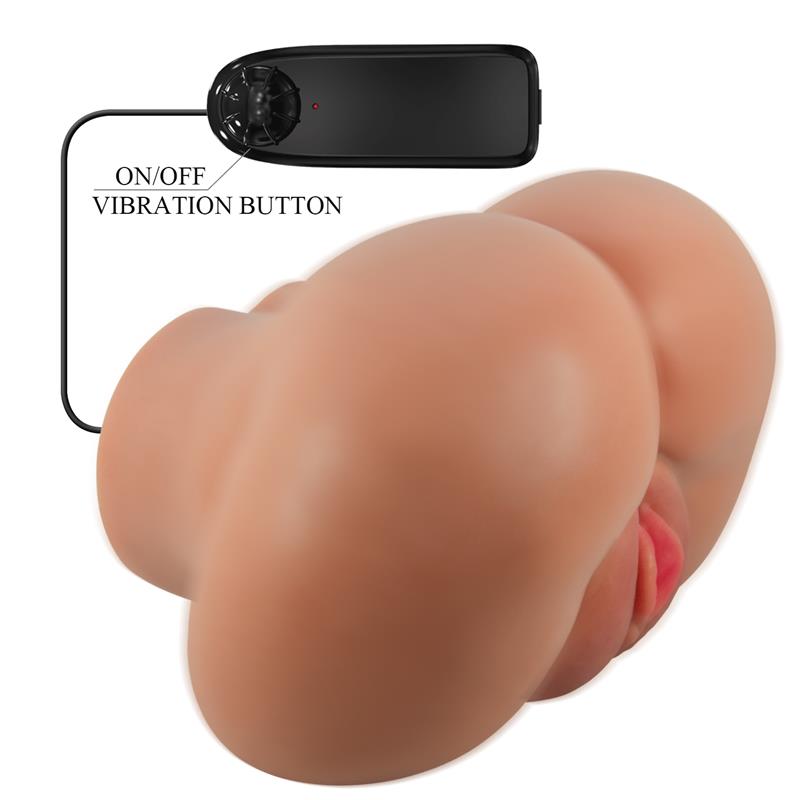 Luna Masturbador con Vibracion Vagina y Ano