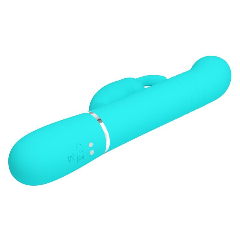 Coale Vibrador con Bolas Rotatorias y Up and Down USB
