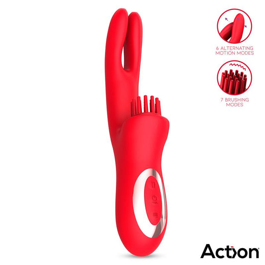 Bilma Vibrador con Movimientos Alternantes y Brushing 4 Motores