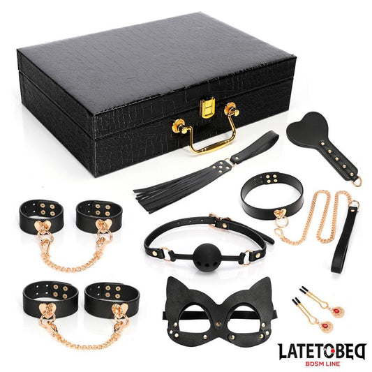 Kit Bondage de 8 Pz con Maletin de Almacenaje