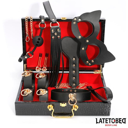Kit Bondage de 8 Pz con Maletin de Almacenaje