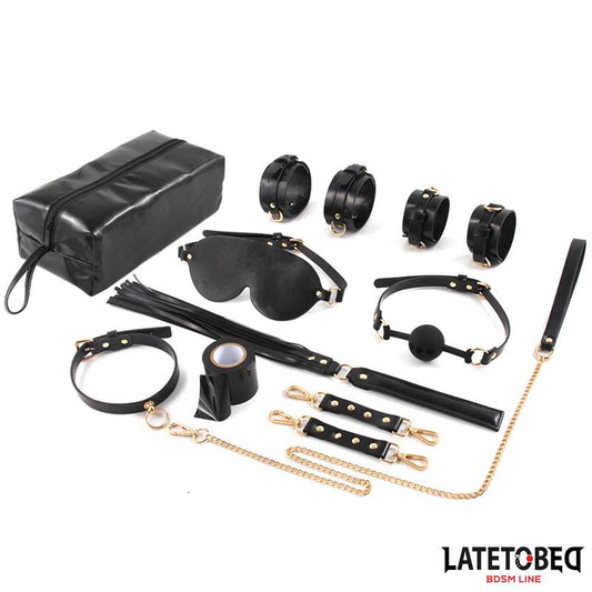 Kit de Bondage 8 Pz con Bolsa de Almacenaje