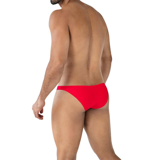 C4MSPXBUL01 Calzoncillo Bulge Cintura Baja Scarlet