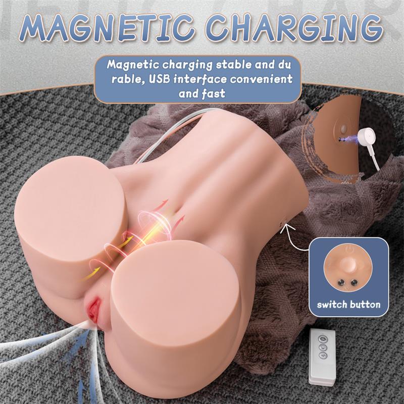 Bridget Torso con Vibracion y Efecto Succion 11 kg