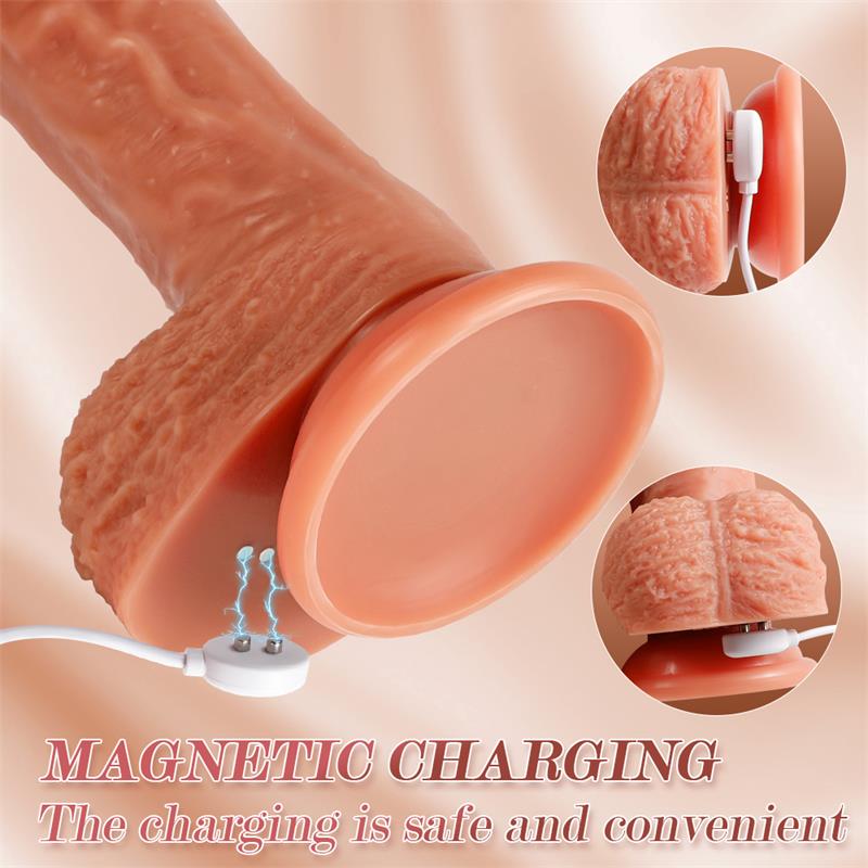 Dean Dildo con Thrusting y Vibracion 8