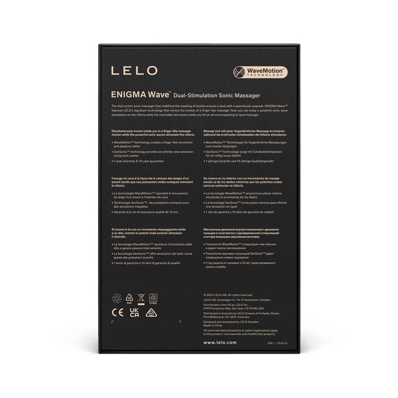 Enigma Wave Succionador de Clitoris Negro