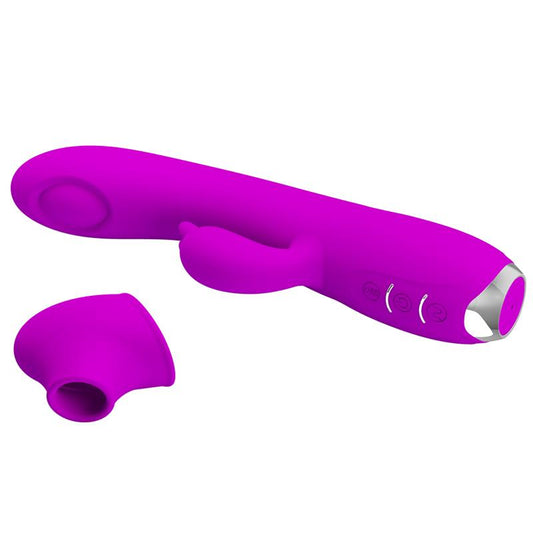 Regina Vibrador con Succion y Tapping