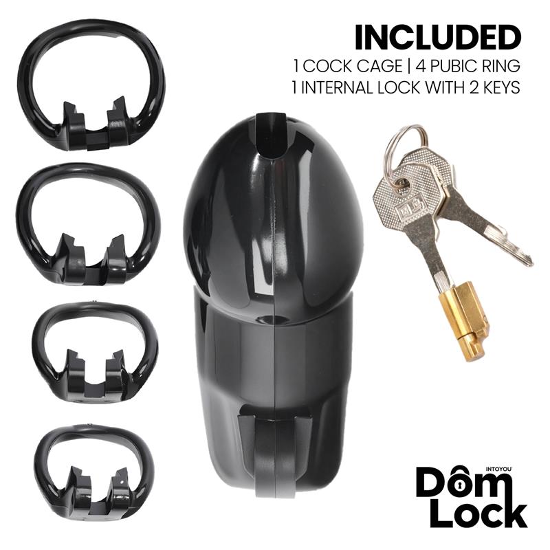 Guard Jaula para el Pene con Candado Interno Talla M