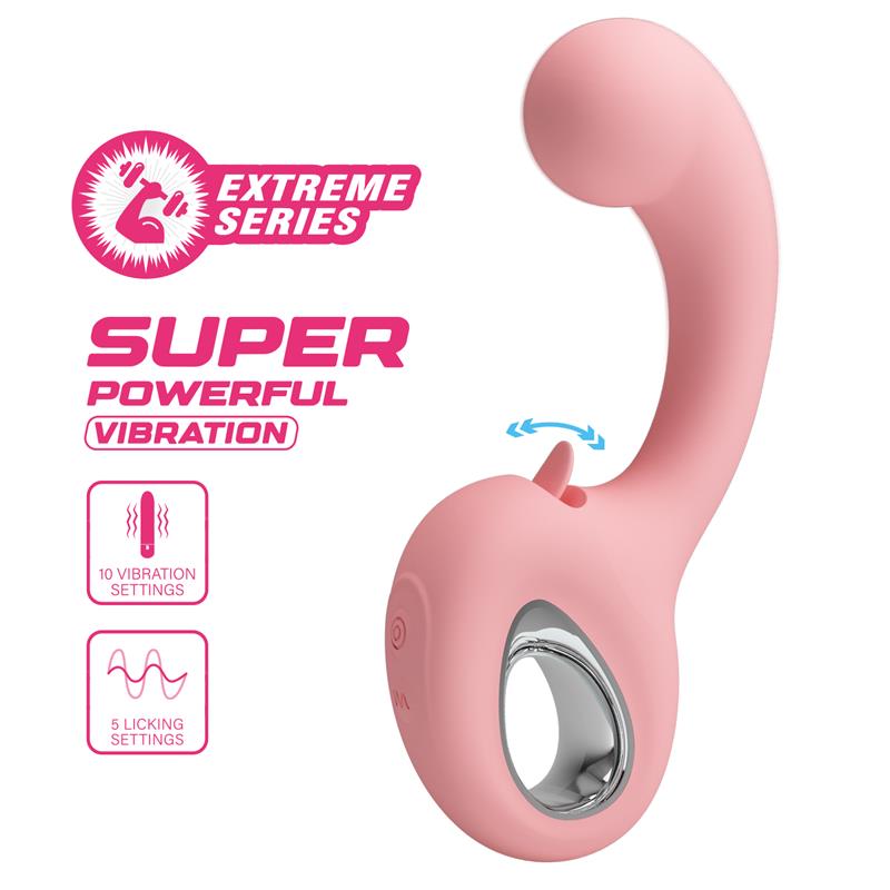Erynnyes Vibrador con Lengua Estimuladora