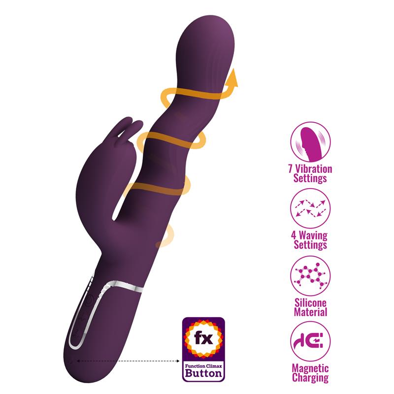 Laursen Vibrador con Movimiento Ondulante