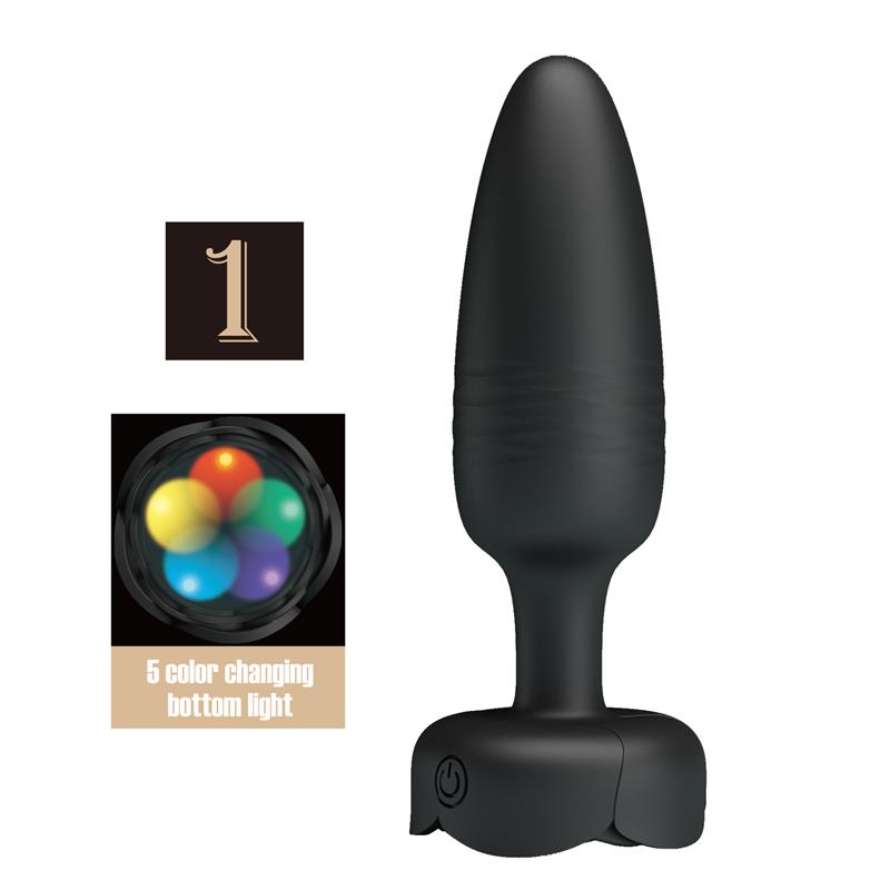 Tarion Plug Anal con Vibracion y Thrusting