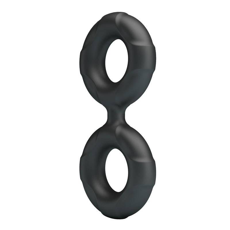 Radwan Anillo para el Pene Doble Silicona Mod 19