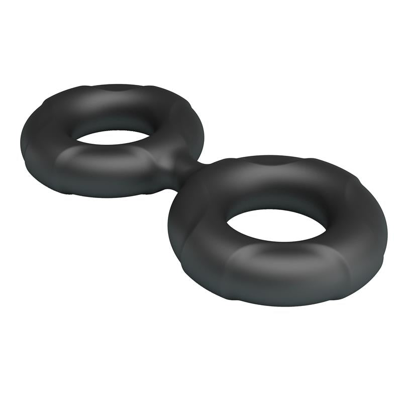 Radwan Anillo para el Pene Doble Silicona Mod 19