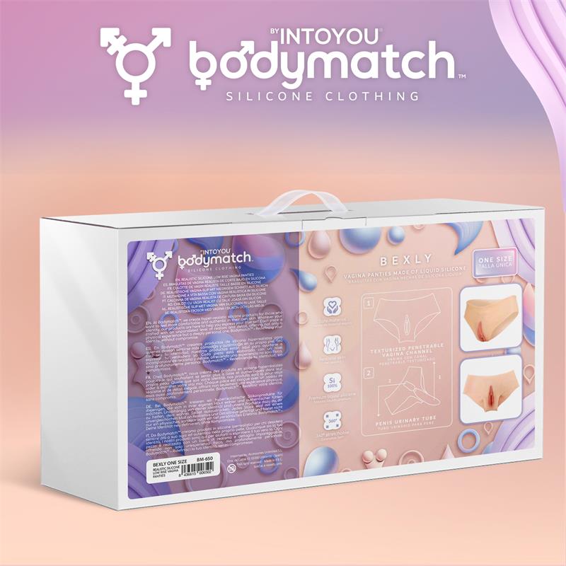 Bexly Braguita Vagina Hiperrealista Silicona Liquida Talla unica