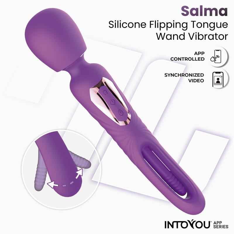 Salma Masajeador con Flipping Tongue y Vibracion con App