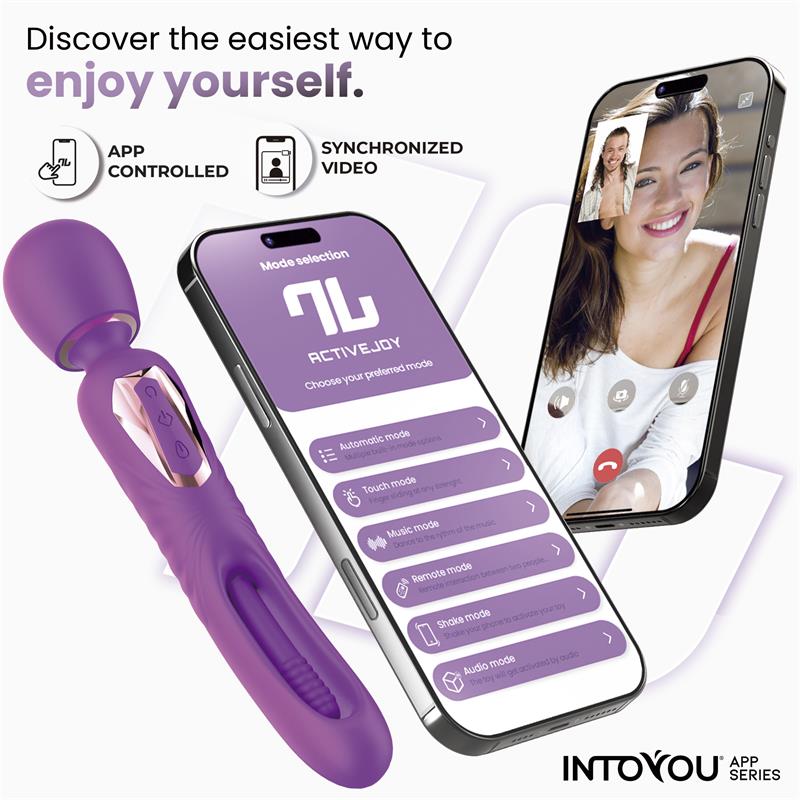 Salma Masajeador con Flipping Tongue y Vibracion con App