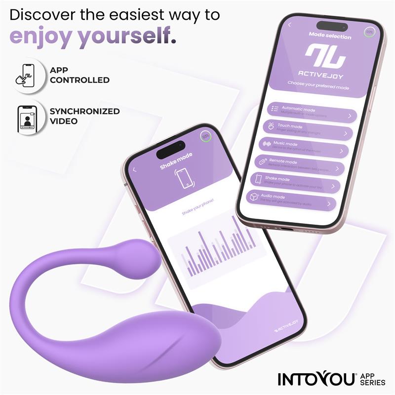 Bulby Huevo Vibrador con APP Lavanda