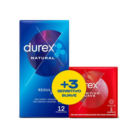 Natural Pack 12 unidades e Sensitive Soft 3 unidades