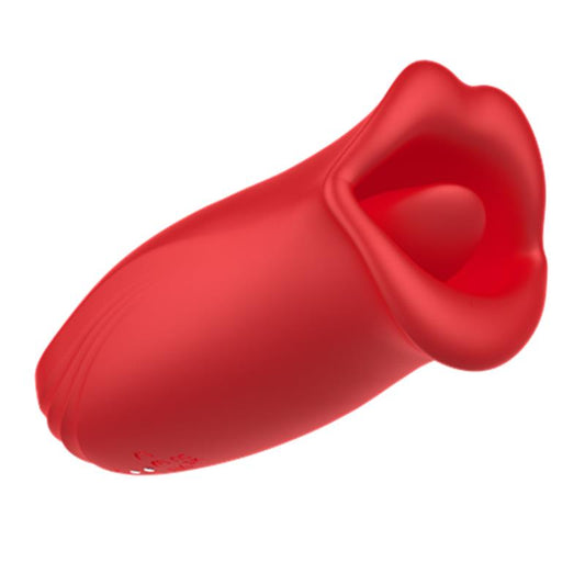 Massageador bucal Ember com lambedura e vibração USB de silicone
