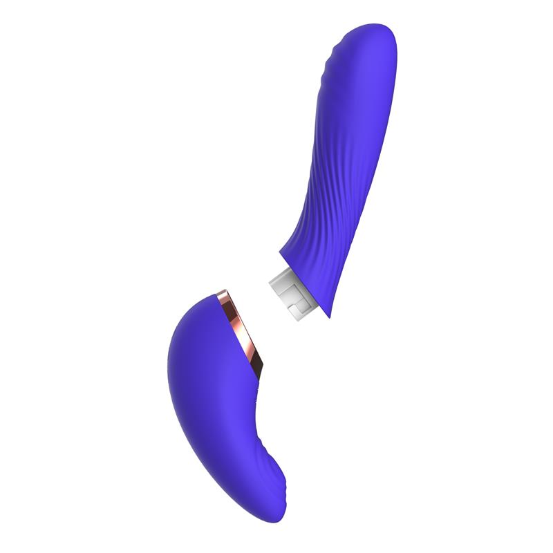Vibrador Rayden com Pulsação e Bolas Internas Removíveis Duas Posições