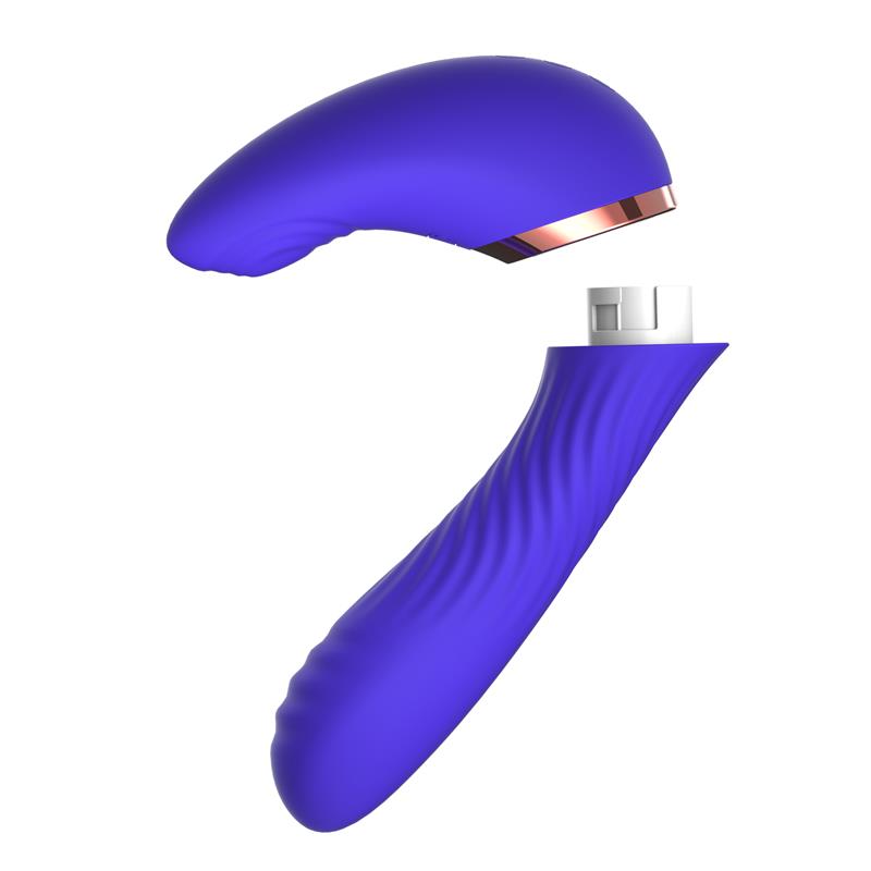 Vibrador Rayden com Pulsação e Bolas Internas Removíveis Duas Posições