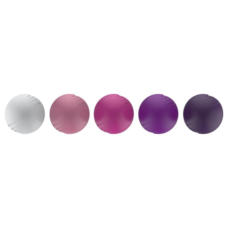 Conjunto de 5 bolas de Kegel de pesos diferentes