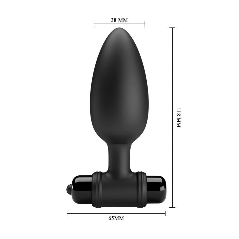 Plugue anal vibratório USB Vibra Butt Plug II