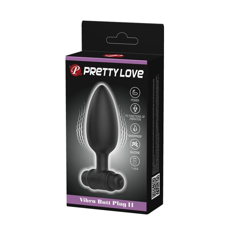 Plugue anal vibratório USB Vibra Butt Plug II