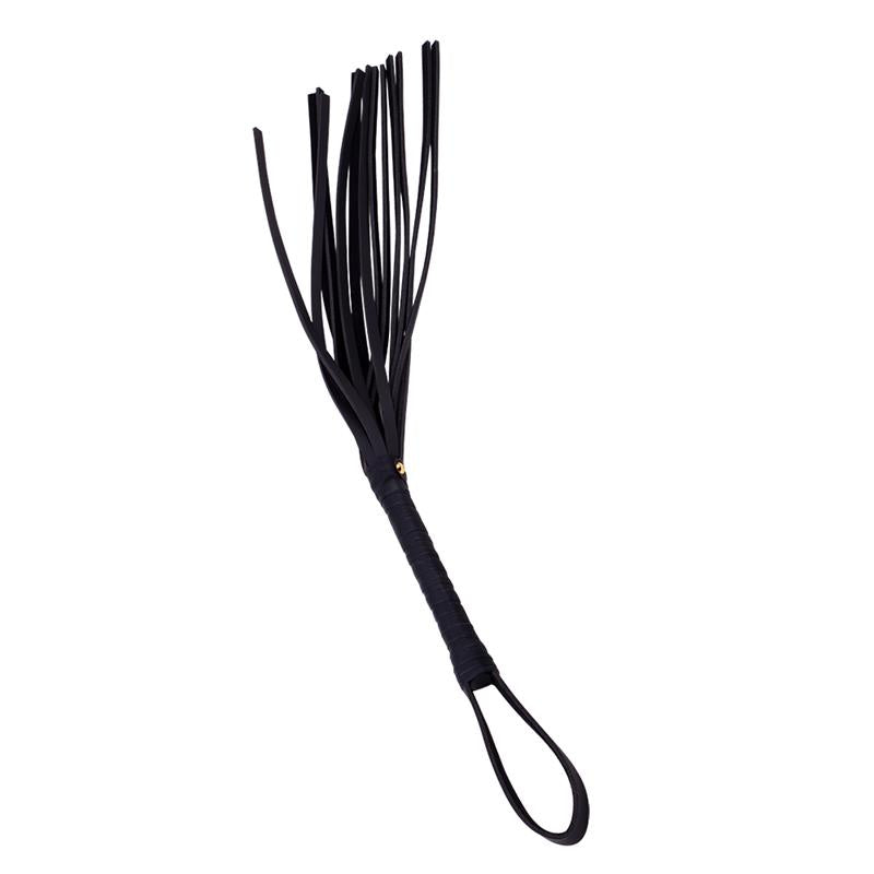 Chicote de Couro 72 cm Preto