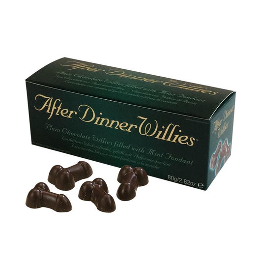 Chocolates para Pênis com Menta 8 Unidades