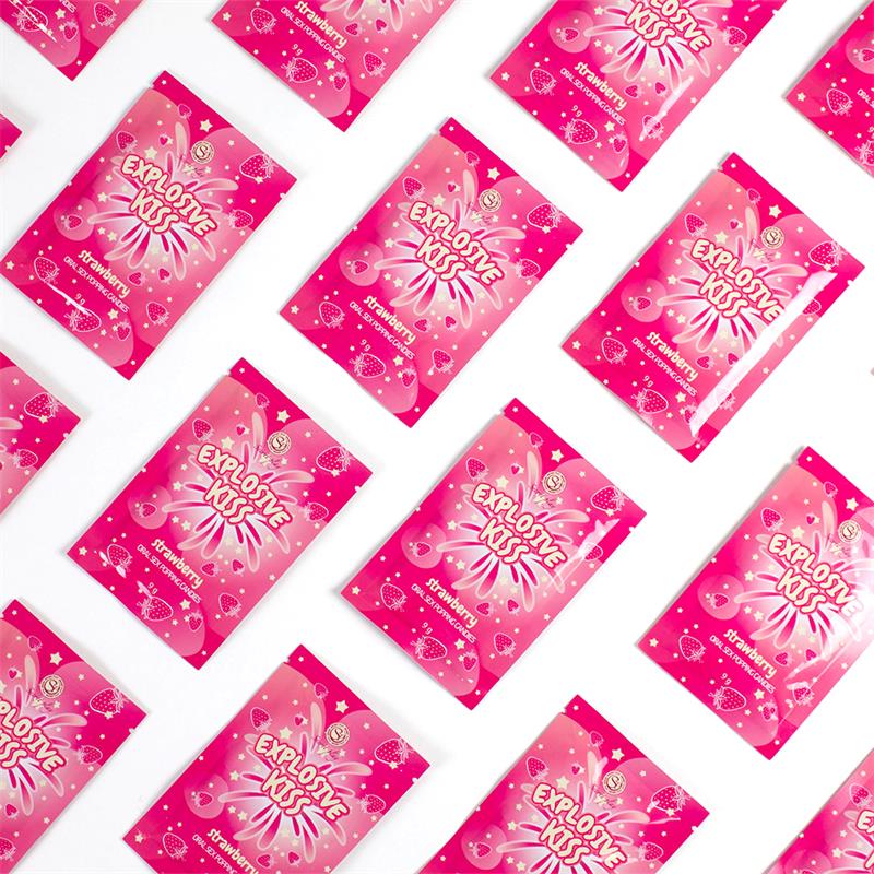 Doces Explosivos Sexo Oral Doces Estourando Sabor Morango Unidade