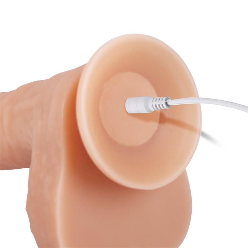 Cesur 3.0 Vibrador Realista com Movimento Ondulado, 360º e Controle Remoto USB Telescópico