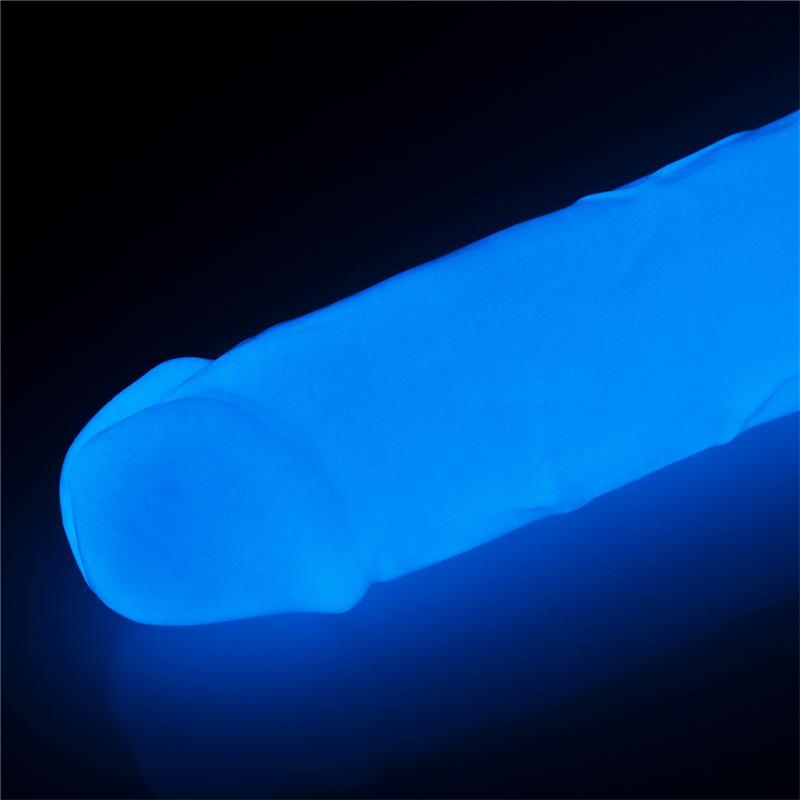 Lumino Dildo 8 Luz Azul