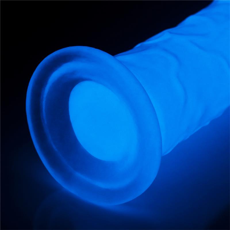 Lumino Dildo 8 Luz Azul