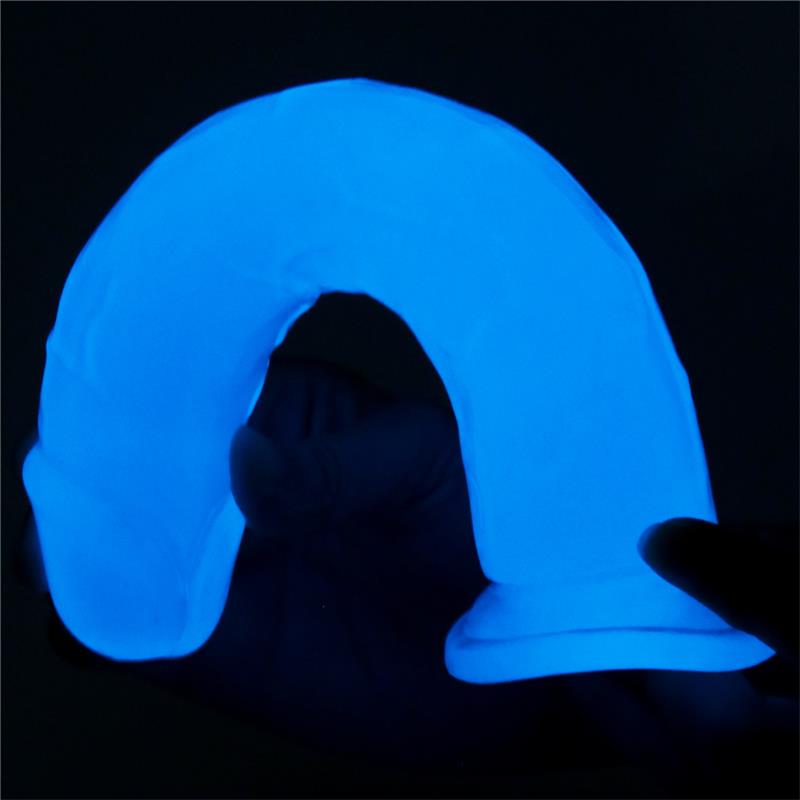 Lumino Dildo 8 Luz Azul