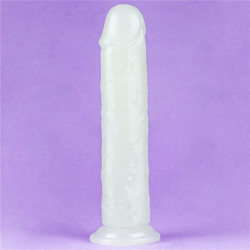 Lumino Dildo 8 Luz Azul