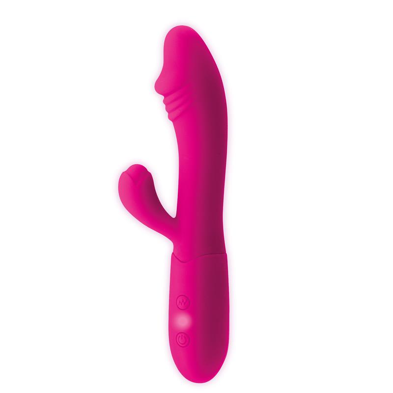 Vibrador USB Candy G-Spot Bunny Silicone Fúcsia