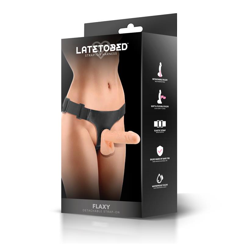 Arnês Flaxy com Dildo Flexível Destacável