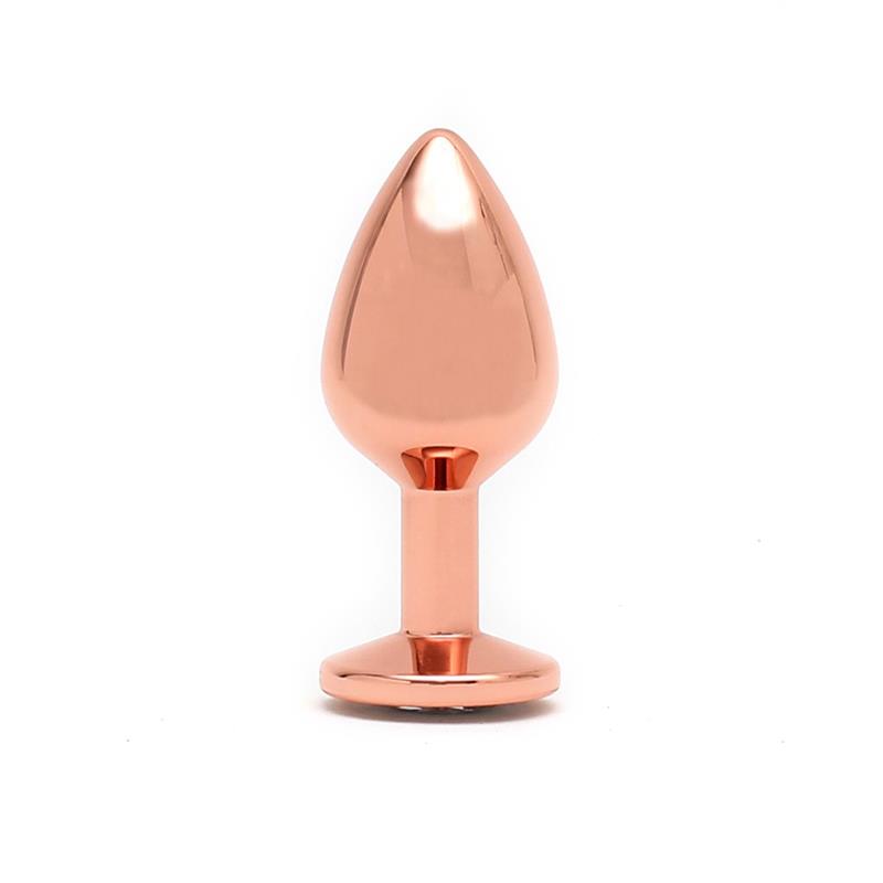 Plug Anal com Joia Pisa Rose Gold
