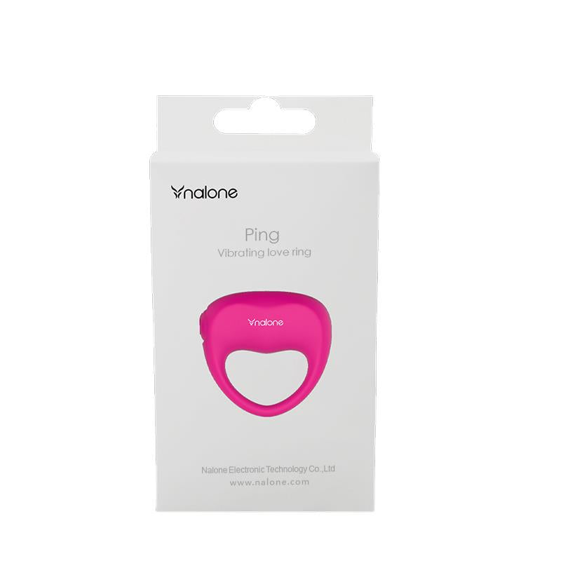 Anel Vibratório Ping Fuchsia